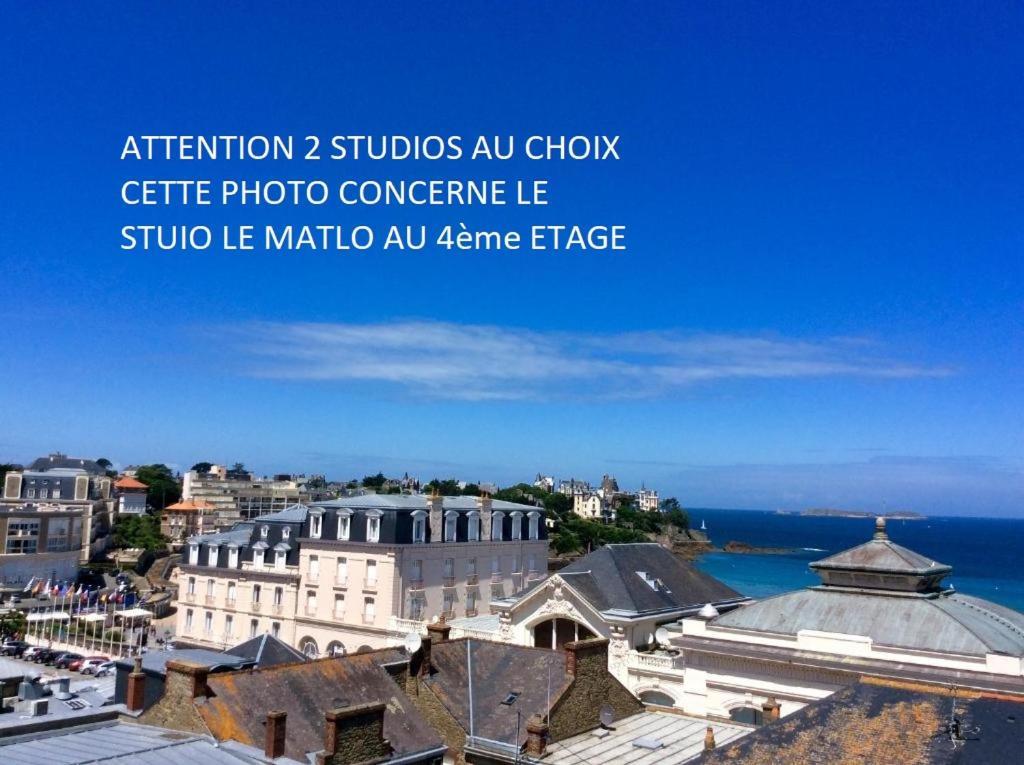 Les Studios Vue Mer Le Matlo ดีนาร์ ภายนอก รูปภาพ
